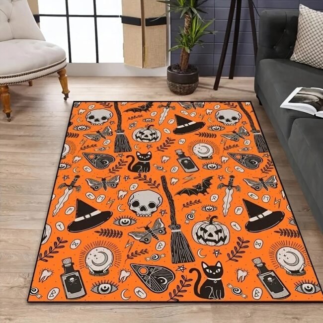 Sitting And Sleeping Crystal Velvet Carpet